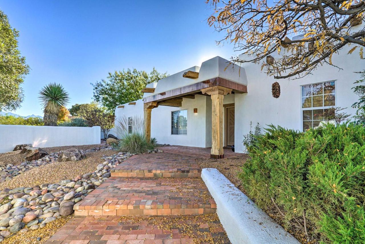 Las Cruces Home La Casa Blanca With Courtyard Eksteriør bilde