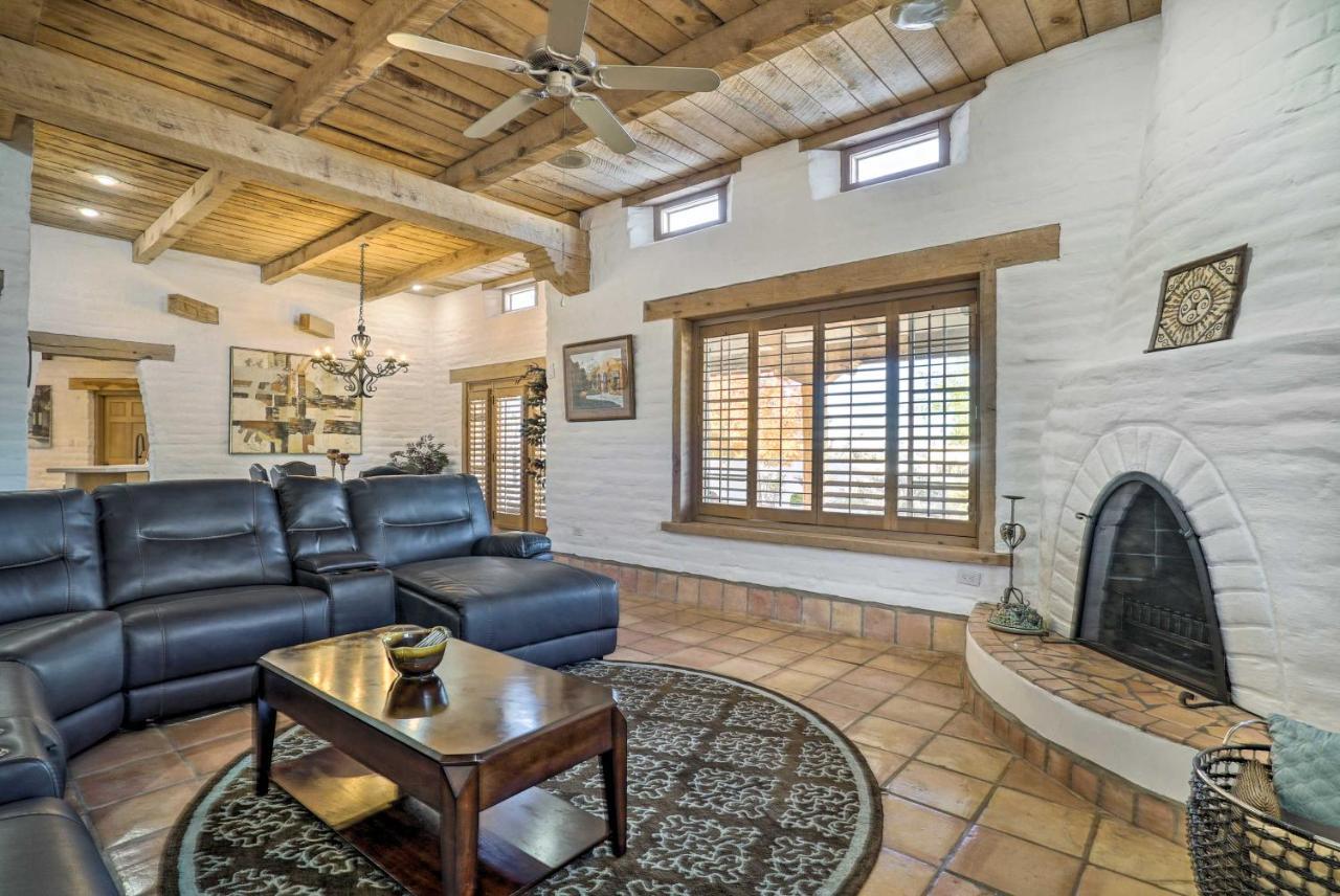 Las Cruces Home La Casa Blanca With Courtyard Eksteriør bilde