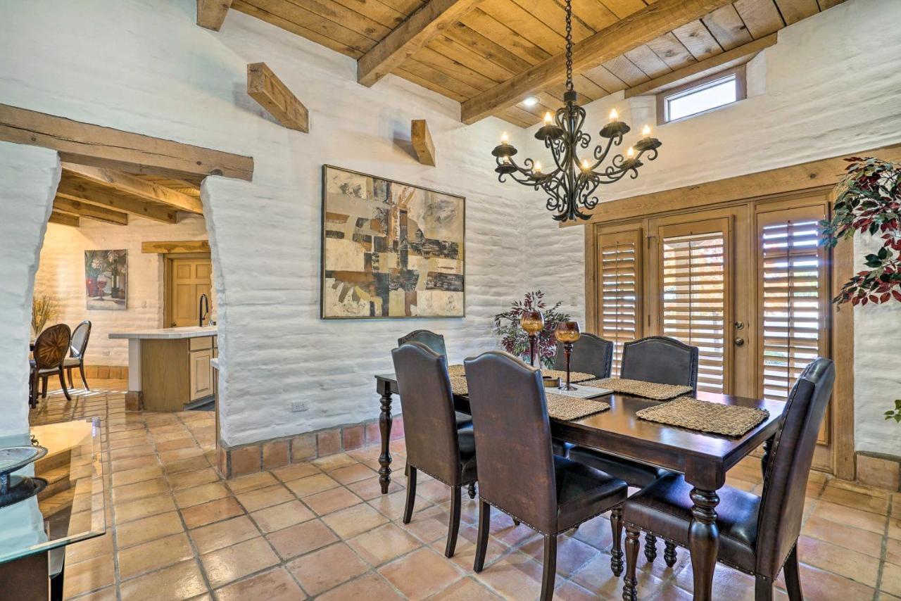 Las Cruces Home La Casa Blanca With Courtyard Eksteriør bilde