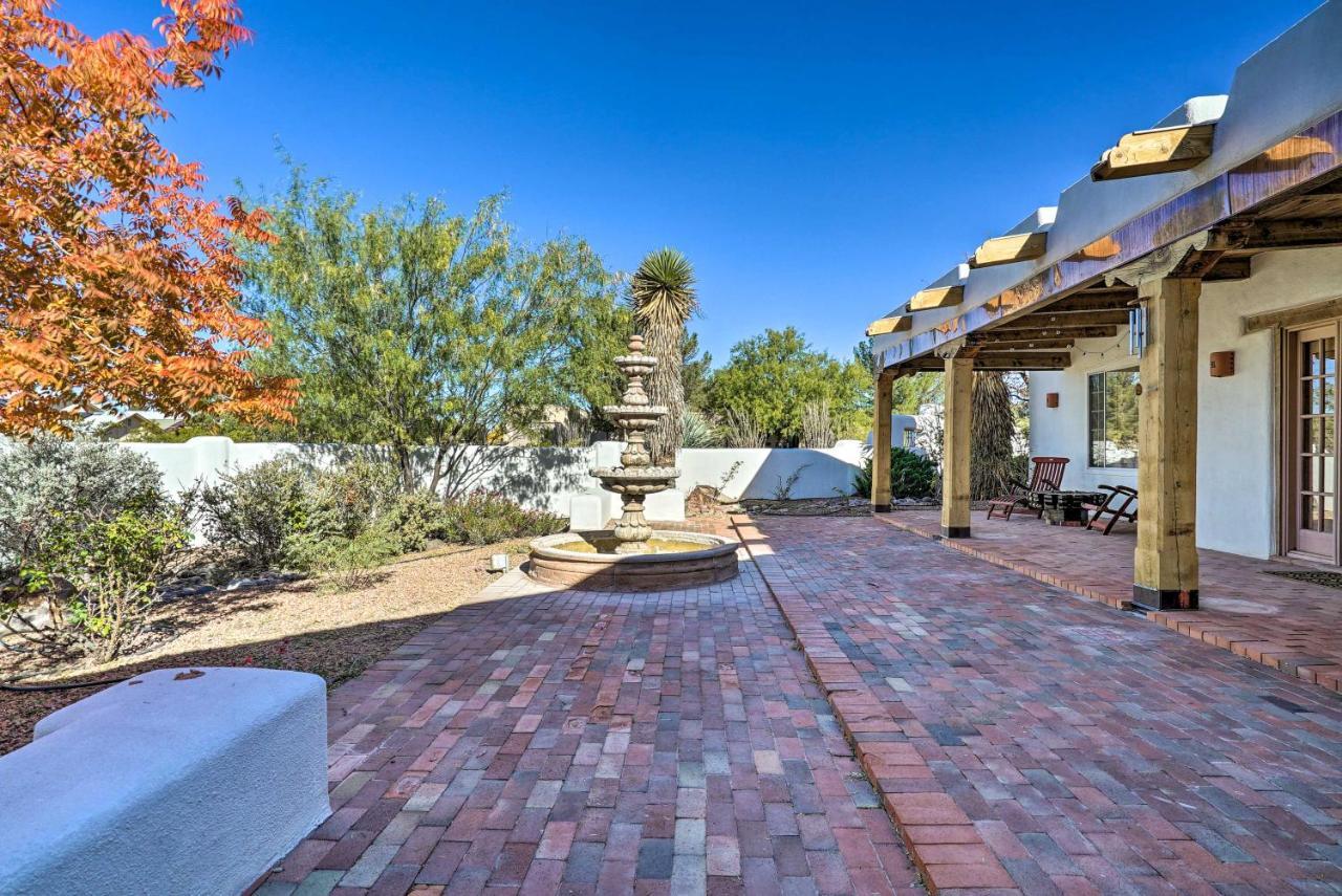 Las Cruces Home La Casa Blanca With Courtyard Eksteriør bilde