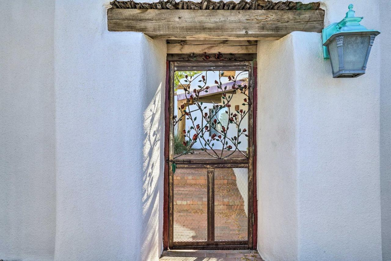 Las Cruces Home La Casa Blanca With Courtyard Eksteriør bilde