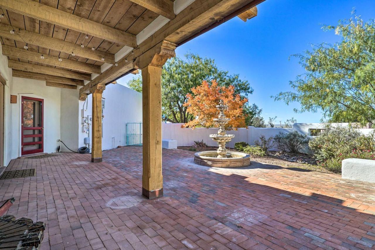 Las Cruces Home La Casa Blanca With Courtyard Eksteriør bilde