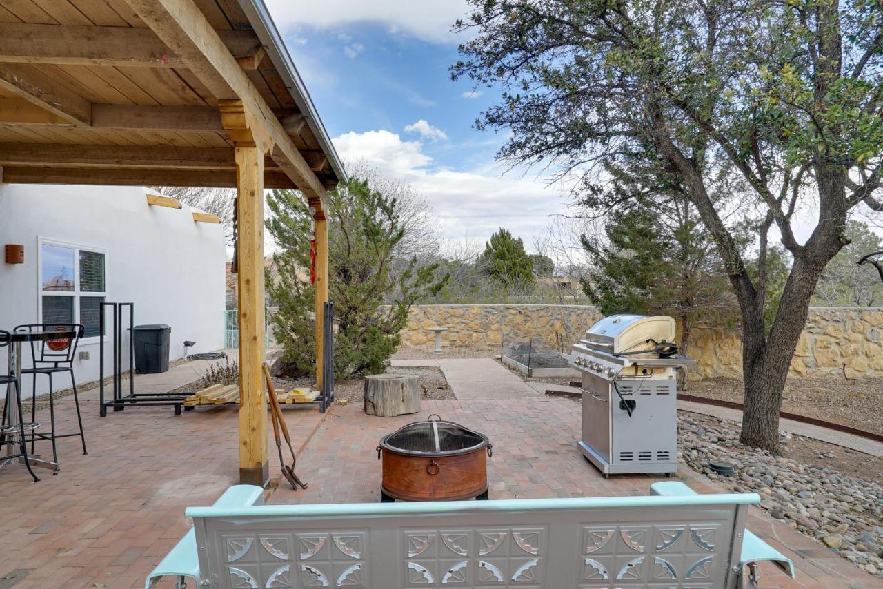 Las Cruces Home La Casa Blanca With Courtyard Eksteriør bilde