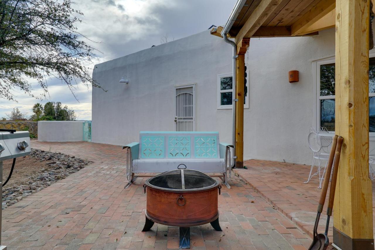 Las Cruces Home La Casa Blanca With Courtyard Eksteriør bilde